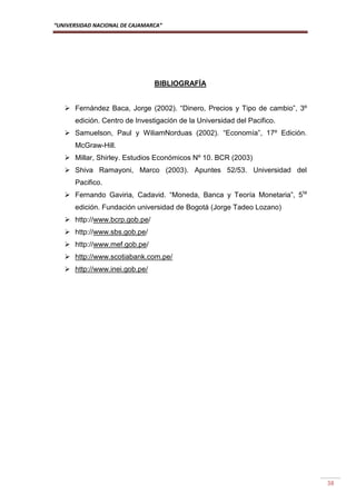 Monografia de tipo de cambio