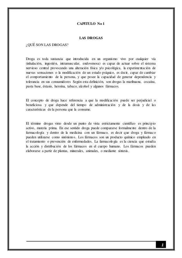 Monografia drogas
