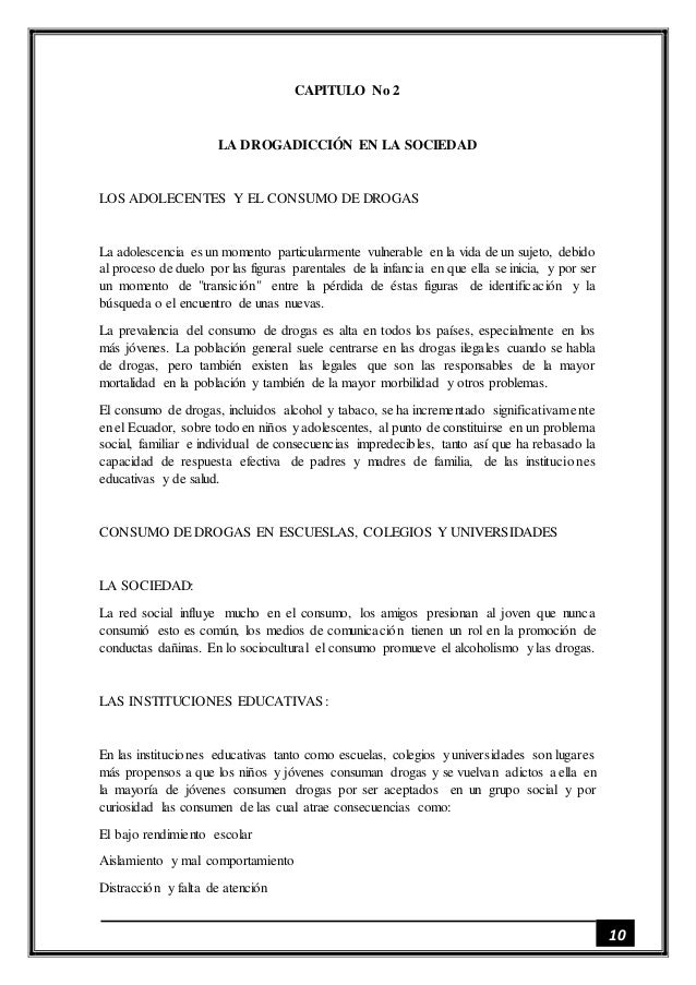 Monografia drogas