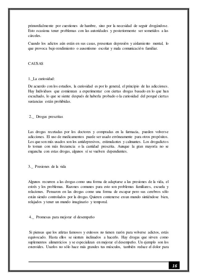 Monografia drogas