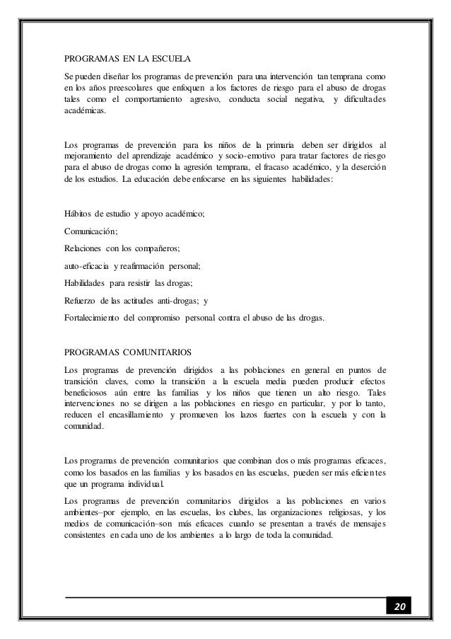 Monografia drogas