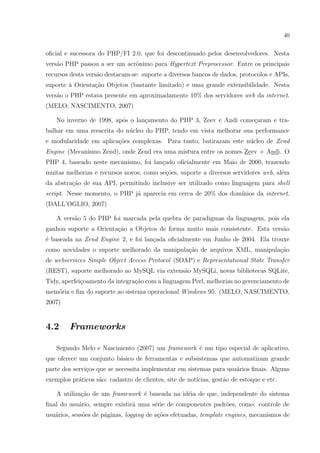 Proposta de Arquitetura de Desenvolvimento Web Baseada em PHP ...
