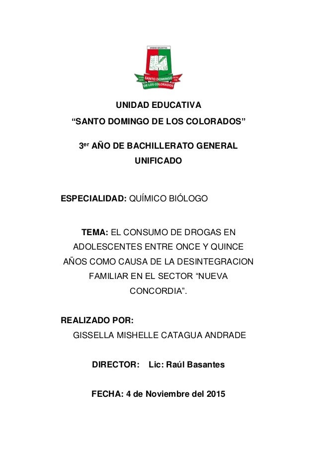 Monografia drogas