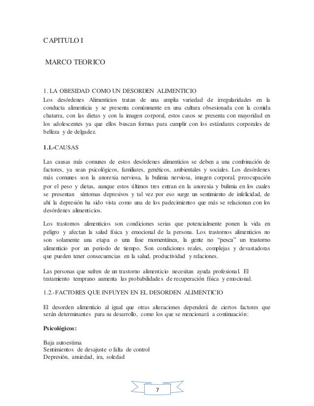 Monografia La Obesidad Monografia La Obesidad