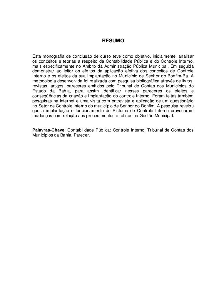 Monografias ciencias contabeis