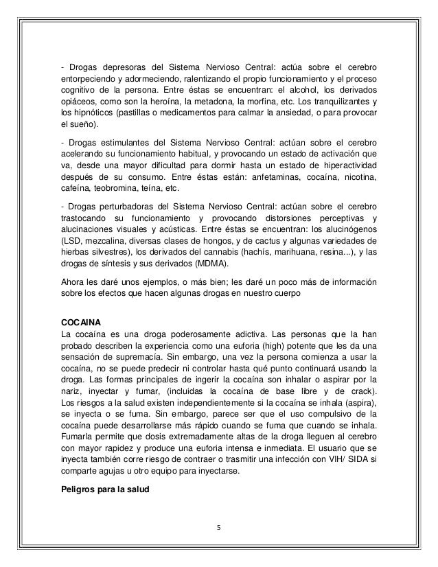 Monografia drogas