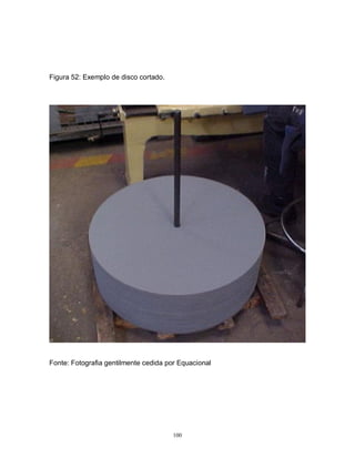Figura 52: Exemplo de disco cortado.

Fonte: Fotografia gentilmente cedida por Equacional

100

 