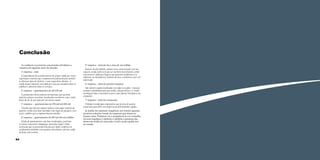 Título
Conclusão
Ao conhecer os possíveis concorrentes dividimos a
empresa em algumas áreas de atuação:
1ª empresa – mãe				
A importância do reconhecimento do grupo é dada por trazer
segurança e mostrar que a empresa tem potencial para atender
os diversos tipos de imóveis, e seus respectivos clientes. A
união dessas empresas será dada por essa que atenderá todos os
públicos e oferecerá todos os serviços.
2ª empresa – apartamentos de até 250 mil	
O grande foco dessa empresa será pessoas que queiram
imóveis a preços acessíveis, localizados nos bairros com o valor
baixo do m² ou que opta por um menor espaço.
3ª empresa – apartamentos de 250 mil até 600 mil
Pessoas que buscam espaços maiores com maior número de
quartos, sendo estas boas moradias com vagas de garagem. Esse
será o público que a empresa buscará atender.
4ª empresa – apartamentos de 600 mil até um milhão
Venda de apartamentos com boas localizações, próximos
á centros comerciais (shoppings, mercados, lojas). Onde
as pessoas que os procuram buscam por maior conforto em
condomínios fechados com quadras, área fitness, piscina, salão
de festa, entre outros.

54

5ª empresa – imóveis de a cima de um milhão 		
Imóveis de alto padrão, muitas vezes caracterizado com um
negocio, sendo assim terá que ser um bom investimento, então
sua procura e dada por lugares que possuem tendências á se
valorizar, ou desvalorizar. Imóveis de luxo, em bairros com o m²
valorizado.
6ª empresa – imóveis prontos (usados)
São imóveis usados localizados em todas as regiões. A pessoa
contata a imobiliária para que avalie, coloque preços e o venda
ou aluguel (não é necessário ocorrer esses fatores três fatores em
conjunto).
7ª empresa – imóveis comerciais
Voltada á venda para empresários que precisa de pontos
comerciais para abrir sua empresa em determinadas regiões.
Já analise de empresas congêneres nos mostra algumas
possíveis soluções visuais de empresas que atuam no
mesmo ramo. Podemos ver a pregnância da cor vermelha
em seus logotipos e símbolos e também a presença das
letras sem serifa em caixa alta e bold e assim ajudar-nos
na criação.

55

 