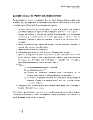 Rehabilitacion EVC ictus