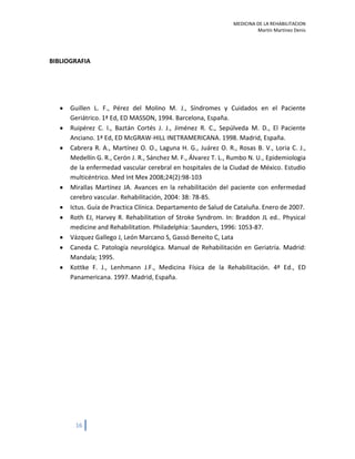 Rehabilitacion EVC ictus