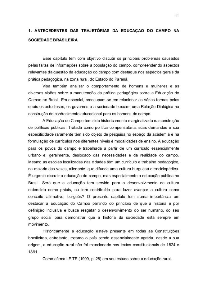 Monografia sobre educacao infantil