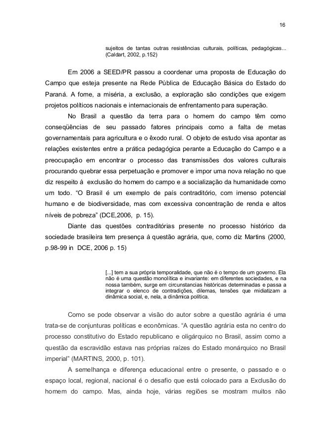 Monografia sobre educacao infantil