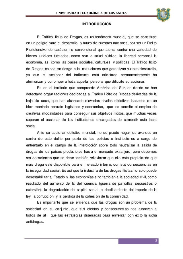 Monografia drogas