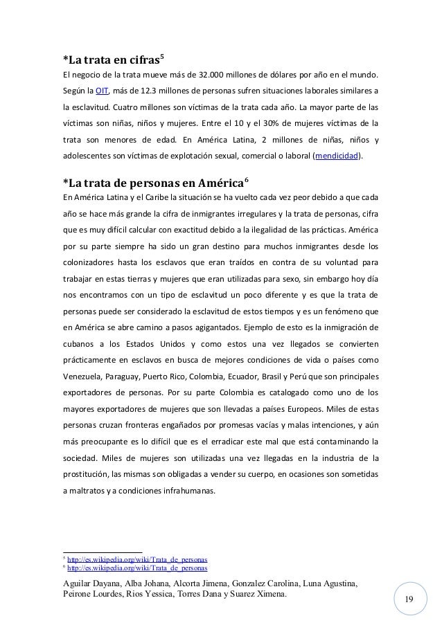 Monografia trata de personas