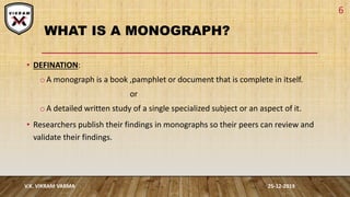 Monographs, Pharmacopoeia PPT | PPTX