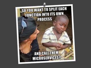 Trasformare un'applicazione monolitica in microservices (versione #daje)