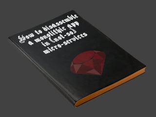 Trasformare un'applicazione monolitica in microservices (versione #daje)