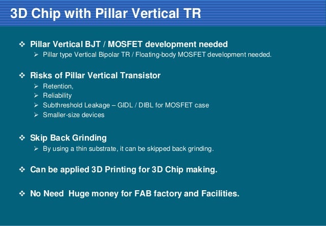 Monolithic 3 D Chip