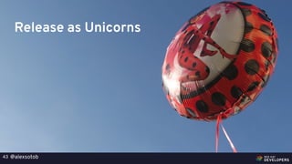 @alexsotob43
Release as Unicorns
 