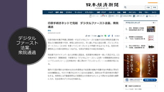 © COPYRIGHT 2019 FIXER Inc.
デジタル
ファースト
法案、
衆院通過
 