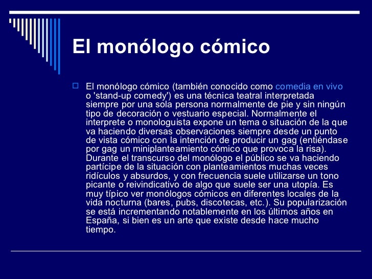 Monologos