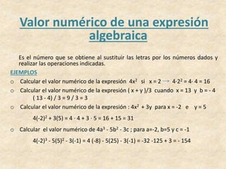 Monomios 2º eso | PPTX