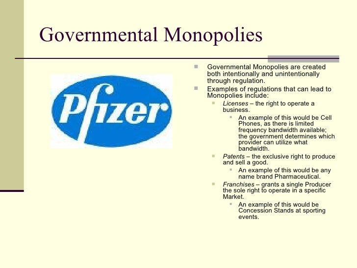 Monopolies Defined