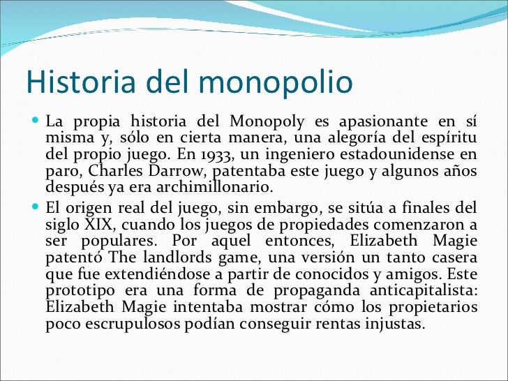 Monopolio