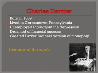 Monopoly Inventor Monopoly | PPT