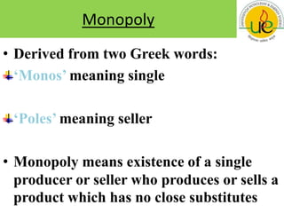 PPT on Monopoly | PPTX