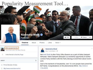 Popularity Measurement Tool…
 