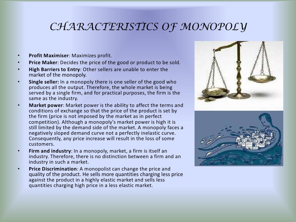 Monopoly in microeconomics