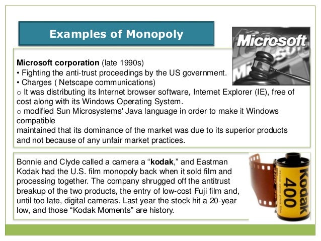government monopoly examples government monopoly examples