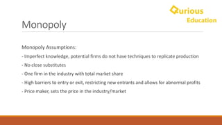 Monopoly Notes - A-level & IB Economics | PDF