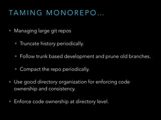 Truncate Base Development Monorepo at Pinterest | PDF
