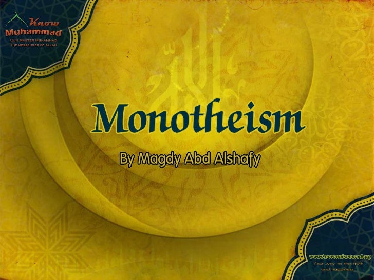 Monotheism