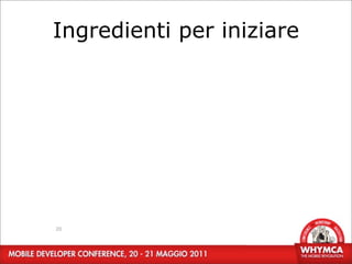 Ingredienti per iniziare




20
 