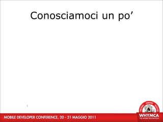 Conosciamoci un po’




3
 