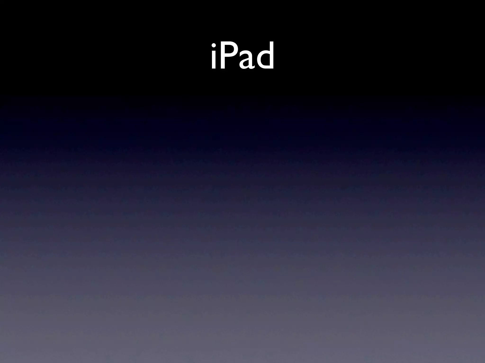 iPad
 
