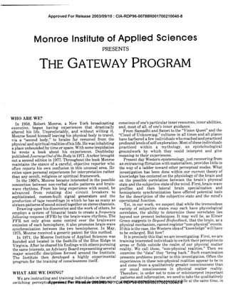 TMI - The Gateway Program
