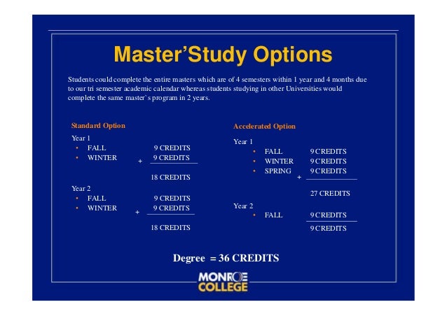Monroe College Ppt Monroe College Academic Calendar