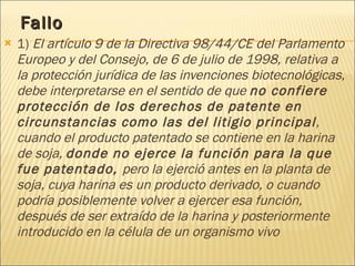 El caso Monsanto en Argentina