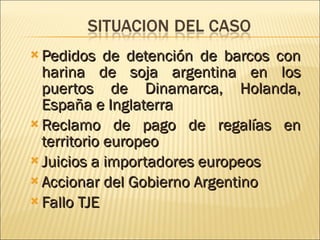 El caso Monsanto en Argentina