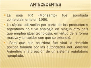El caso Monsanto en Argentina