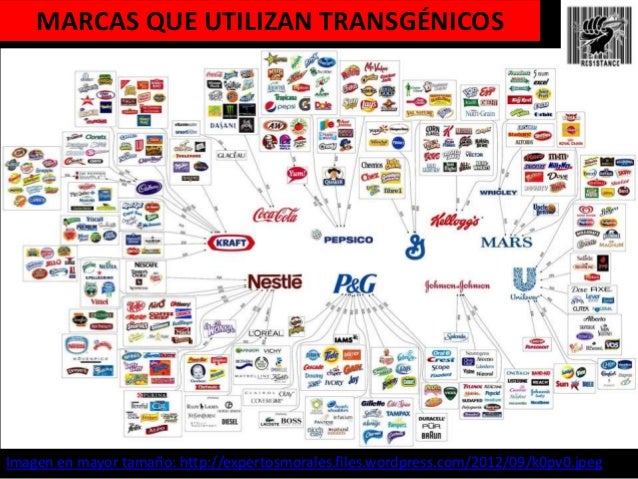 Resultado de imagen para marcas comerciales que usan productos monsanto en chile