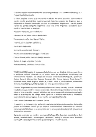 Monsefú - Un Pueblo con Tradición - Pedro LLontop Casas | PDF