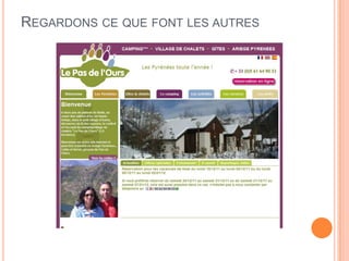 REGARDONS CE QUE FONT LES AUTRES
 