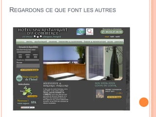 REGARDONS CE QUE FONT LES AUTRES
 