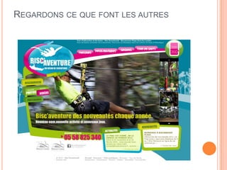 REGARDONS CE QUE FONT LES AUTRES
 