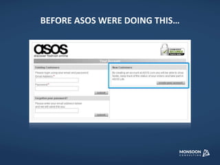 BEFORE ASOS WERE DOING THIS… 
 